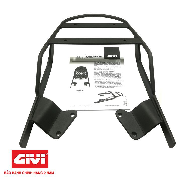 Baga sau Givi Winner X chính hãng chịu lực cao gắn được thùng sau Givi