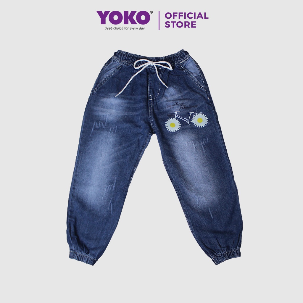 Quần Jean Dài Cho Bé Gái (1-14 Tuổi) YOKO KID’S FASHION JE124