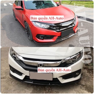 [Hàng Theo Xe] Lip Trước,Cản Trước Thể Thao Civic Đời 2008-2012,2013-2021 Nhựa ABS Cao Cấp Chống Va Đập Tốt