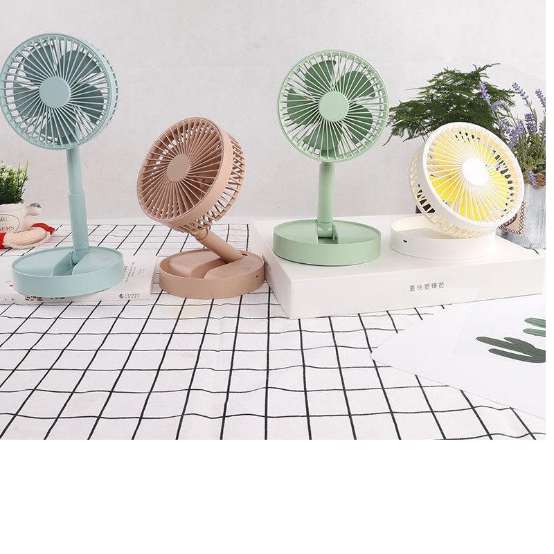 Quạt Lazy A9 siêu mát - tích điện - gấp gọn - tiện lợi