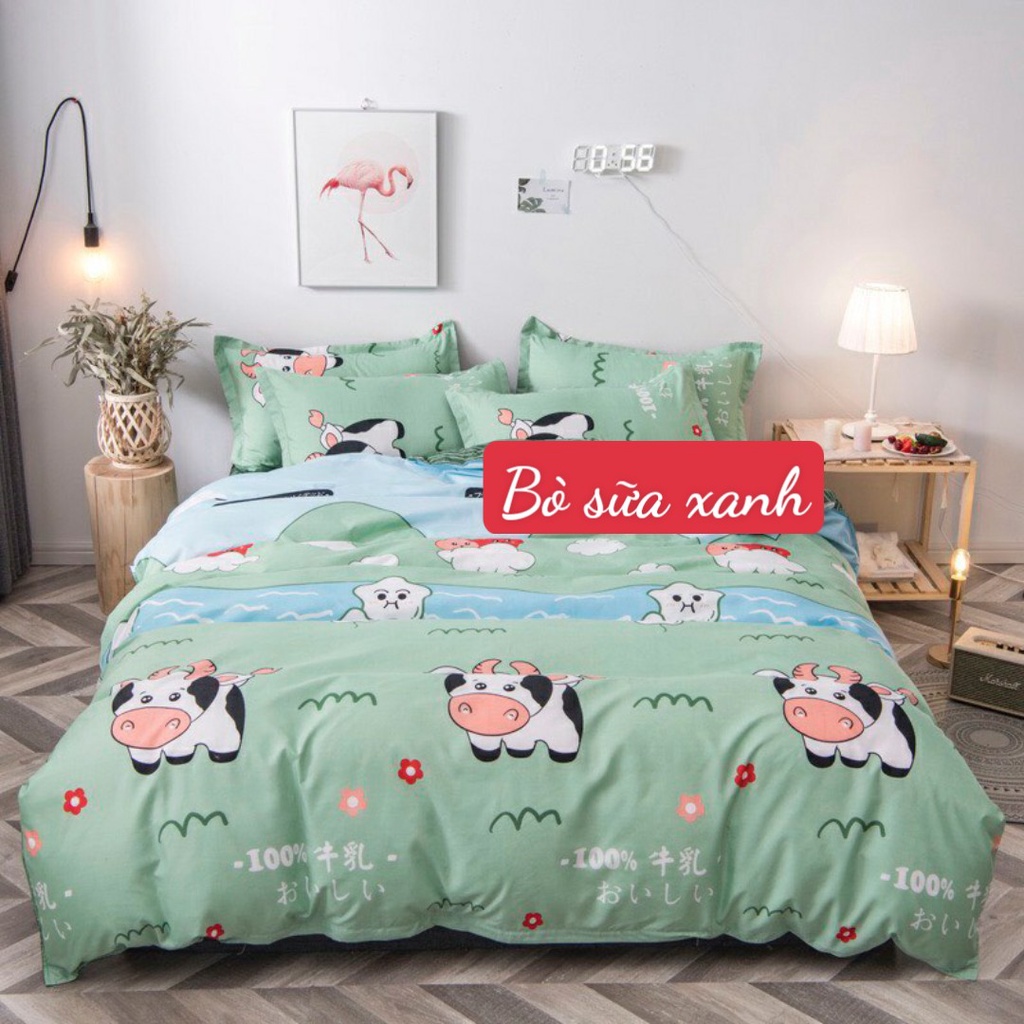 🍑 Vỏ chăn đông poly cotton có khoá kéo, mền hè mỏng không kèm ruột mẫu DIO 🍑