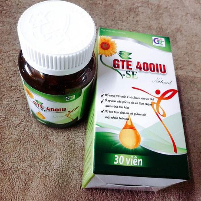 Vitamin E 400IU_Đẹp da, chống lão hoá, mờ thâm nám | BigBuy360 - bigbuy360.vn