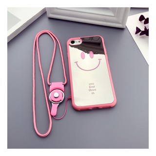 Ốp mặ cười tráng gương cho iphone