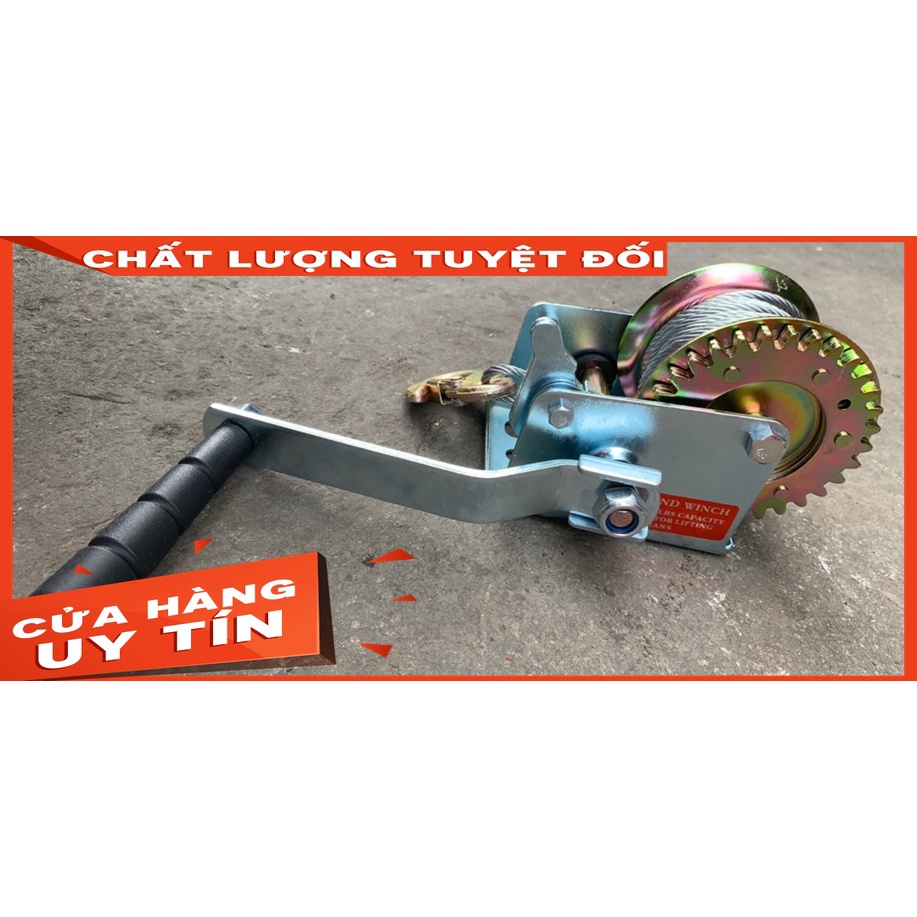 Tời Quay Tay 600lbs [SIÊU RẺ]