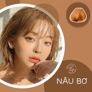 Thuốc nhuộm tóc Nâu bơ không tẩy buddyhairs