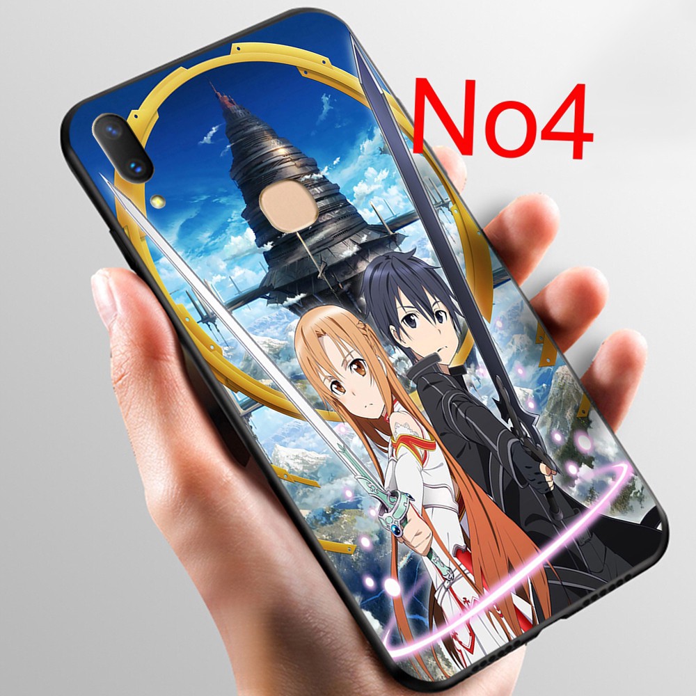 Ốp Điện Thoại Dẻo Họa Tiết Hoạt Hình Sword Art Online Cho Huawei Nova 2i 3 3i 4 4e 5i 5t 7 Se Pro 4no