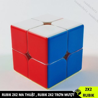 Rubik 2x2 ma thuật Rubik 22 vuông xoay nhanh trơn mượt