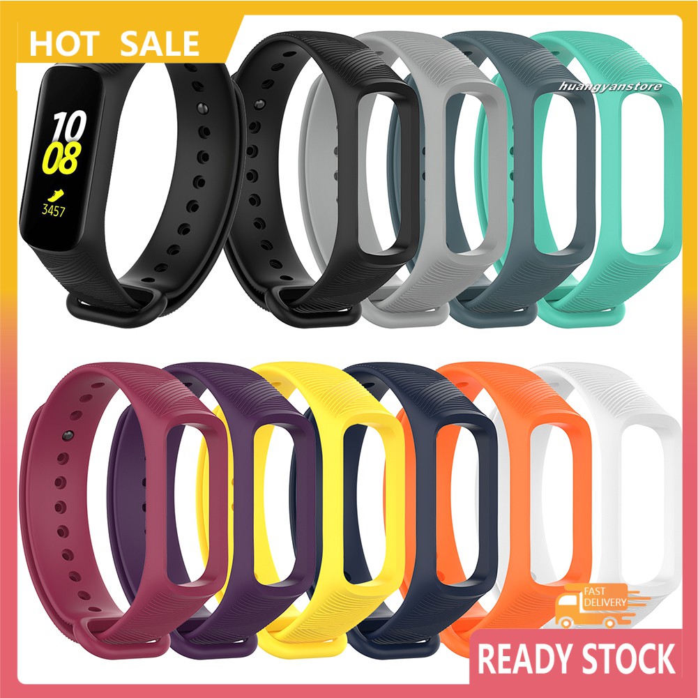 Dây Đeo Silicon Thay Thế Cho Đồng Hồ Samsung Galaxy Fit-e R375