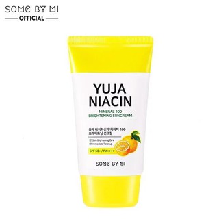 Kem Chống Nắng  Some By Mi Yuja Niacin Mineral 100 Brightening Suncream SPF 50+ PA++++ 50ml