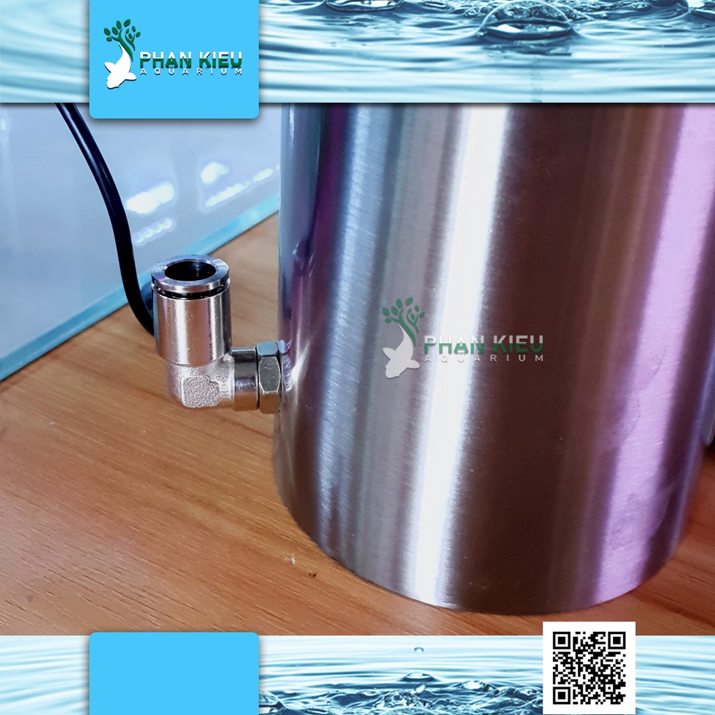 LỌC BỂ CÁ INOX MINI, Lọc NaNo