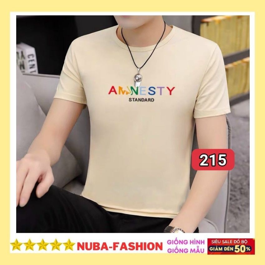 Áo thun trơn cặp đôi nam nữ,chất vải cotton,thấm hút mồ hôi,TAKA 215