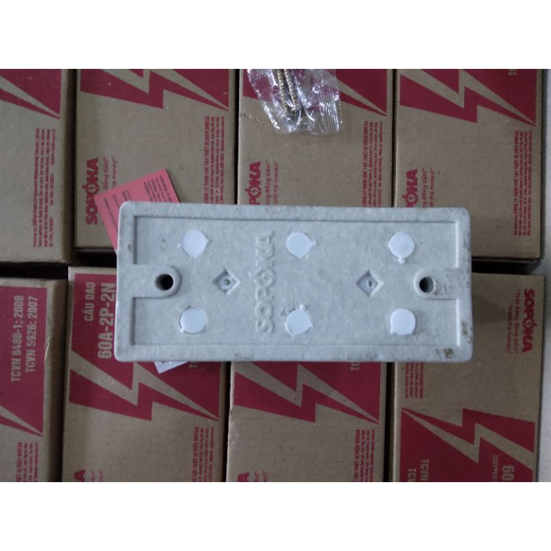 Cầu dao đảo chiều Sopoka 60A-2P-2N