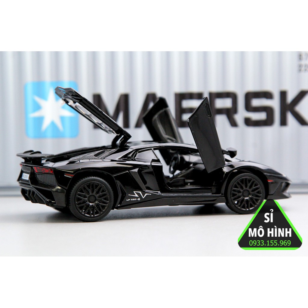 [ Sỉ Mô Hình ] Mô hình siêu xe Lambo Aventador SV 1:32