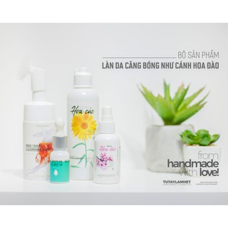 BỘ SẢN PHẨM CHO LÀN DA CĂNG BÓNG NHƯ CÁNH HOA ĐÀO