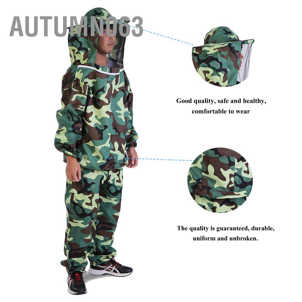 Nuôi ong chuyên nghiệp Bộ quần áo bảo hộ nuôi Thiết bị Váy + Autumn063