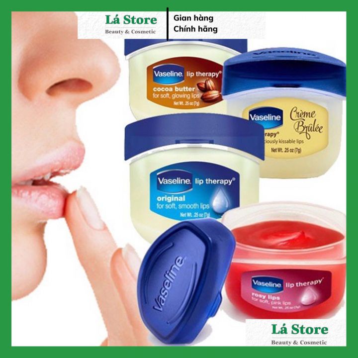 Son Dưỡng Môi Vaseline Lip Therapy Cấp Ẩm Mềm Mịn Môi 7g