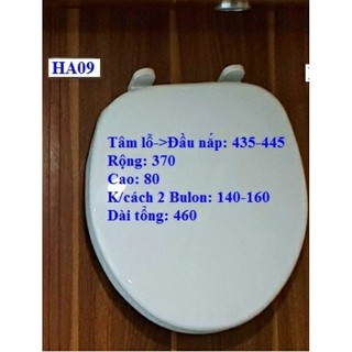 NẮP BỒN CẦU THAY THẾ CẦU VIGLACERA V1102 E