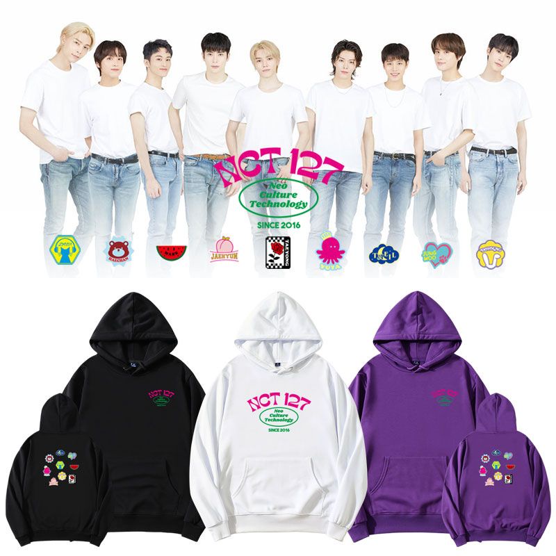 Áo hoodie NCT 127 x ZOZOTOWN