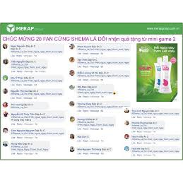 Dung dịch vệ sinh Shema Lá đôi xanh 200ml