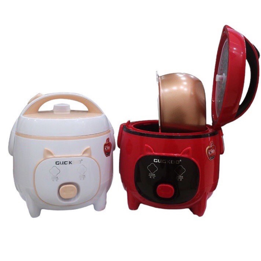 Nồi cơm điện mini cuckoo gk 287 dung tích 1 lít, lòng niêu dày, bảo hành 12 tháng