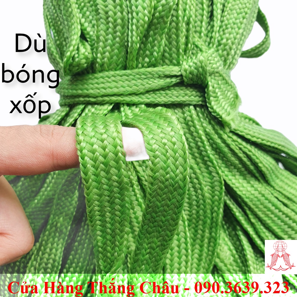 Dây Dù Bóng Xốp (Dù 6 Xốp) - Bản Dẹp (1 bó - dài 23m)