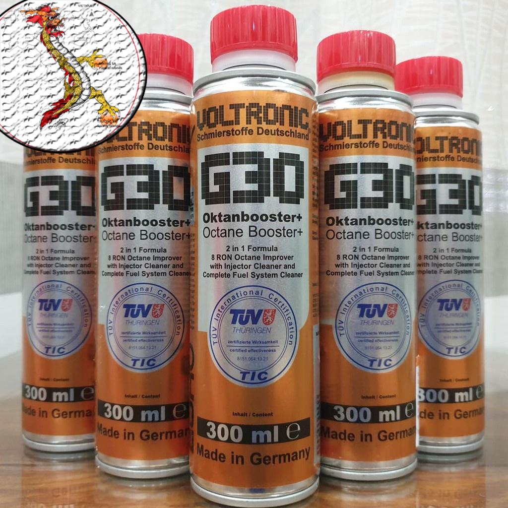 [FREE SHIP] VỆ SINH KIM PHUN BUỒNG ĐỐT Voltronic G30, Phụ gia xăng Voltronic G30 Octane Booster + TRẢI NGHIỆM HOÀN HẢO