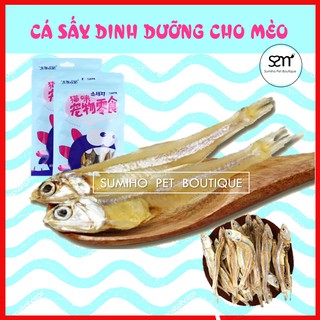 Bánh thưởng cho mèo Sumiho (Cá sấy khô) túi 100gr - Phù hợp mọi loại mèo