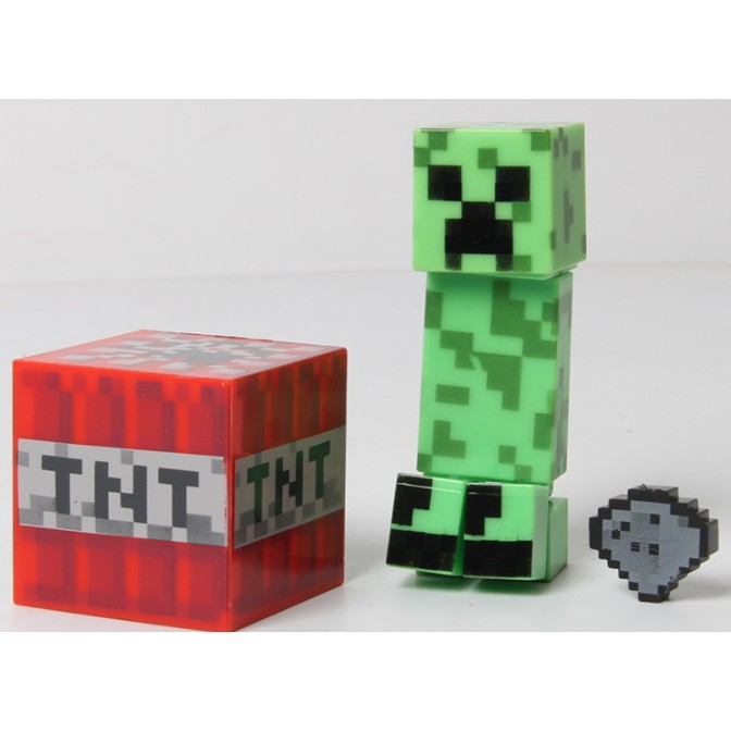 Mô hình Creeper nhân vật Minecraft