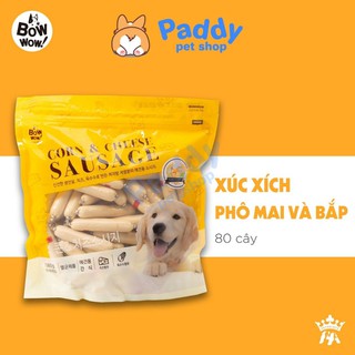 Xúc Xích Bowwow Phô Mai & Trái Cây Snack Cho Chó
