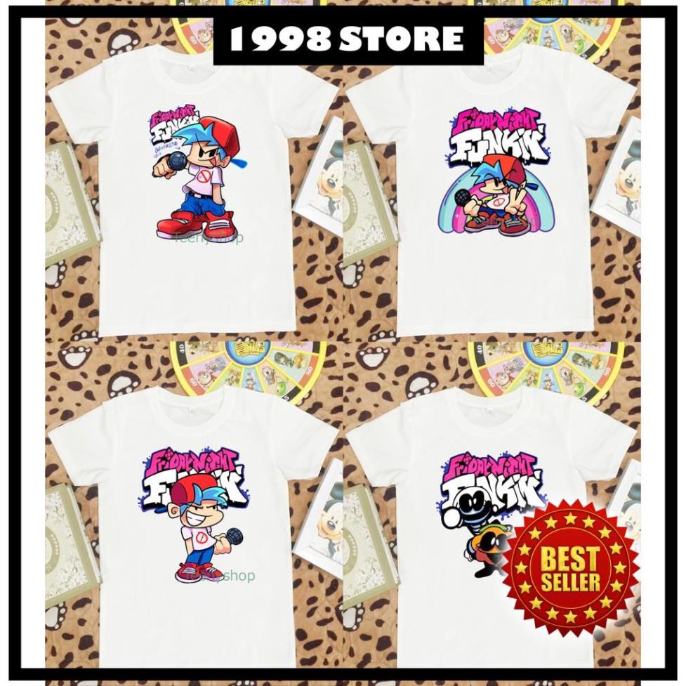 (XẢ KHO) áo thun Friday Night Funkin siêu ngầu cá tính