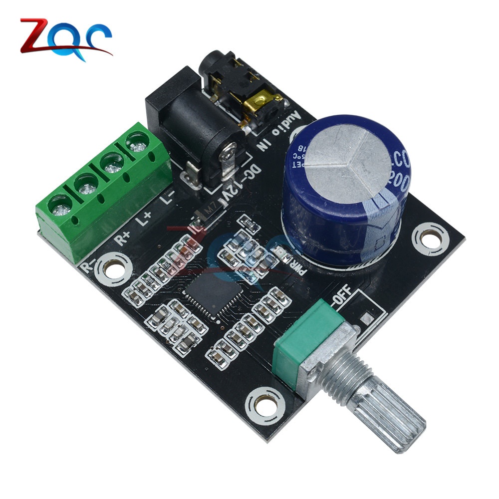 Bảng Mạch Khuếch Đại Âm Thanh Kỹ Thuật Số 2x15w Pam8610 12v