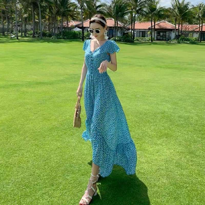 Đầm maxi dưới 60kg