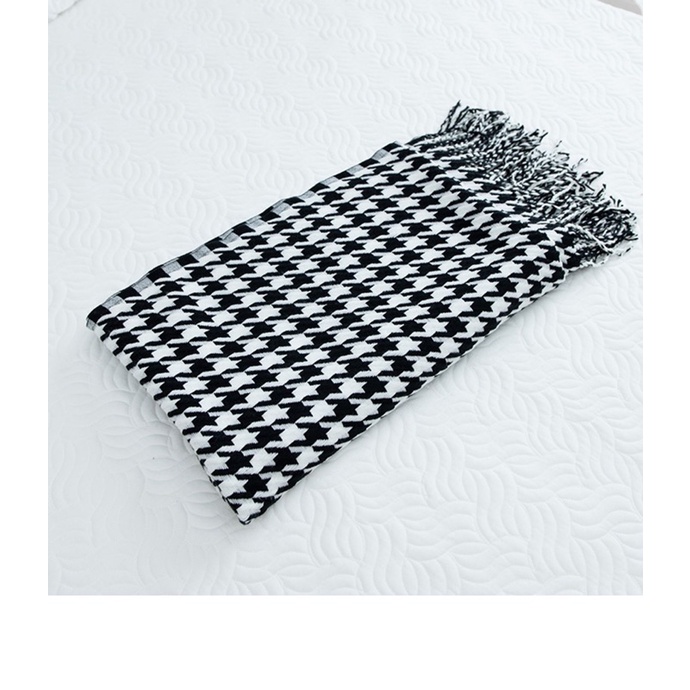 THẢM LEN ZICZAC TRANG TRÍ SOFA/ THẢM TRANG TRÍ