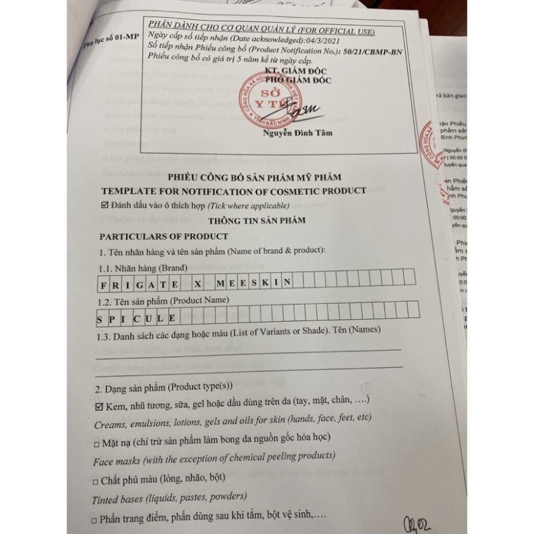 SPICULE- CÔNG NGHỆ PHI KIM TẠI NHÀ - TRẮNG DA TOÀN DIỆN - Shopmyphamtoigian