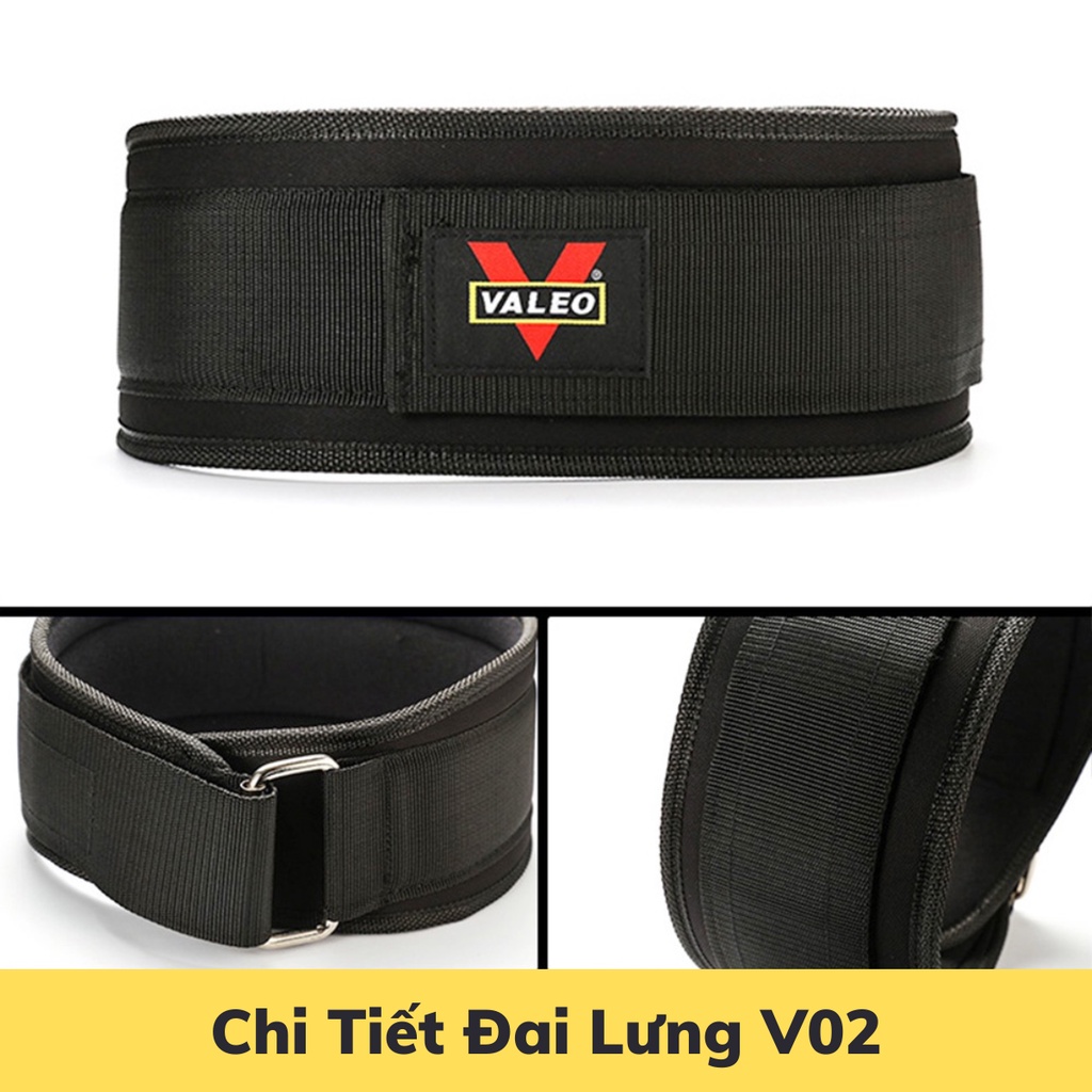 Đai Lưng Mềm Valeo Tập Gym, Phụ Kiện Thể Thao Chính Hãng PK0021
