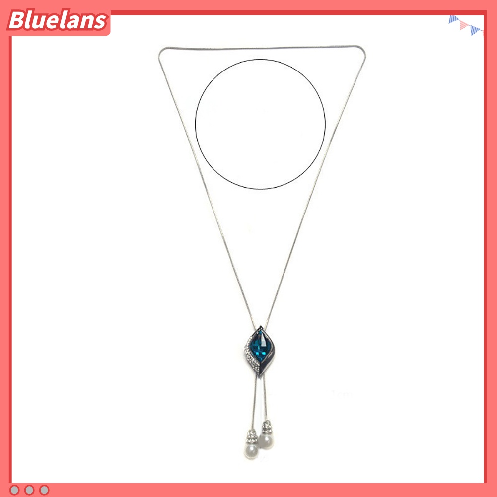 Vòng cổ Mặt Đính Đá Và Ngọc Trai Nhân Tạo Thời Trang