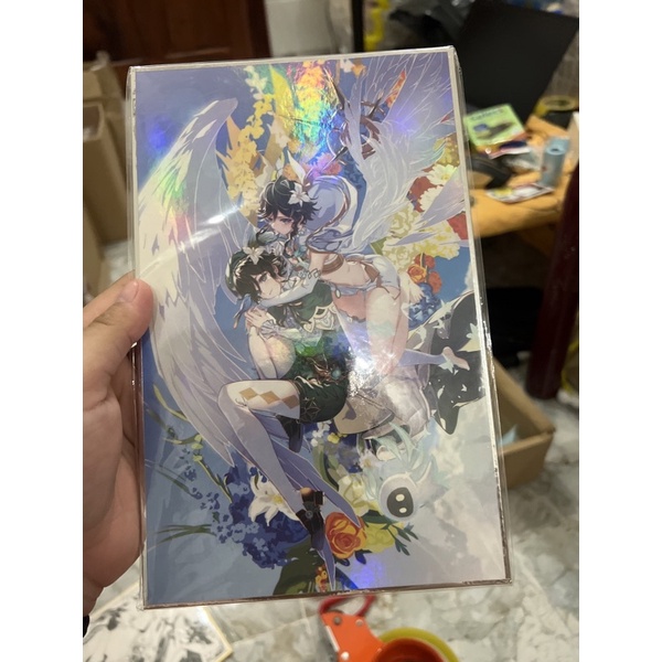 Ảnh trưng bày hàng artist Trung kích cỡ a6 a5