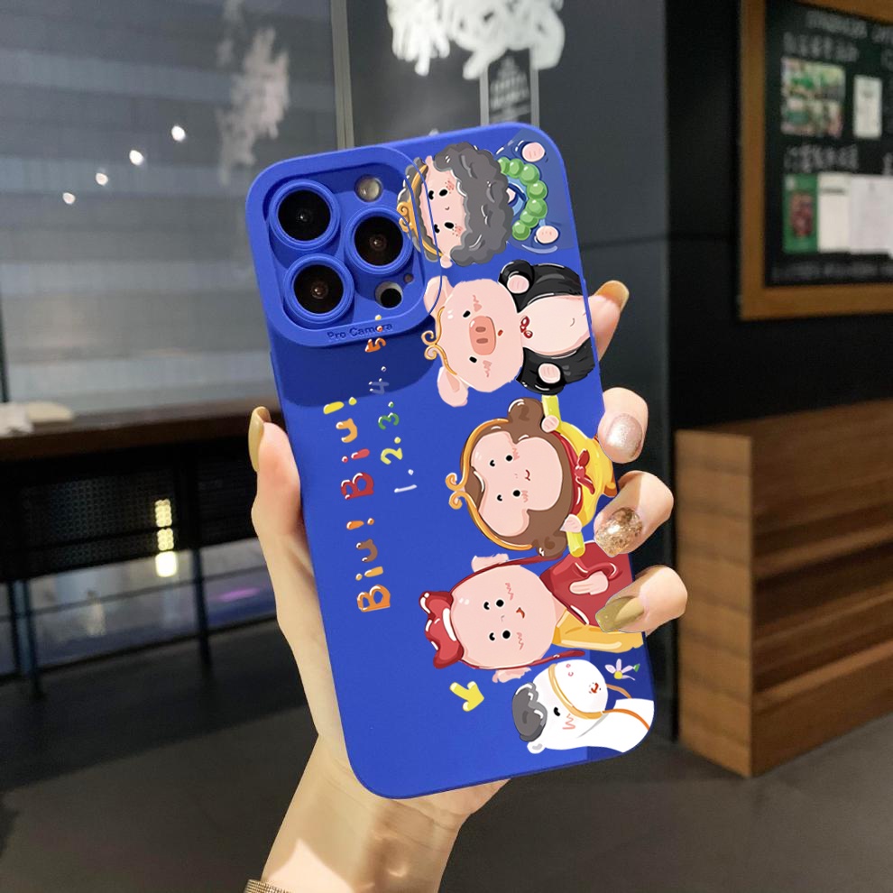 Ốp Điện Thoại Cạnh Vuông Bảo Vệ Toàn Diện Cho Samsung Galaxy A33 A53 A73 5G A32 A52S A72 A31 A41 A71