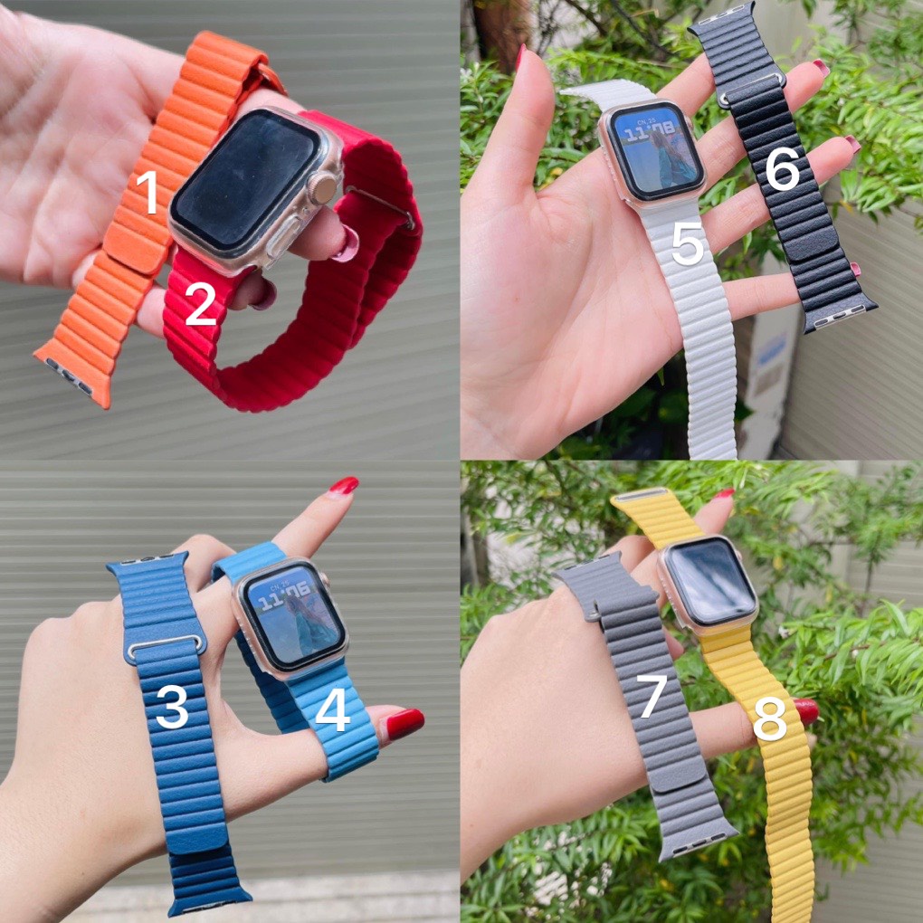 Dây leather loops dành cho đồng hồ thông minh