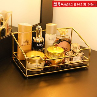 Kệ đựng mỹ phẩm mặt đá xếp tầng Order04