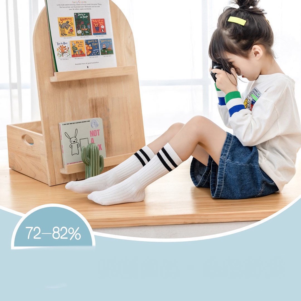Tất đến đùi gối cho bé phong cách hàn quốc 3-9 tuổi
