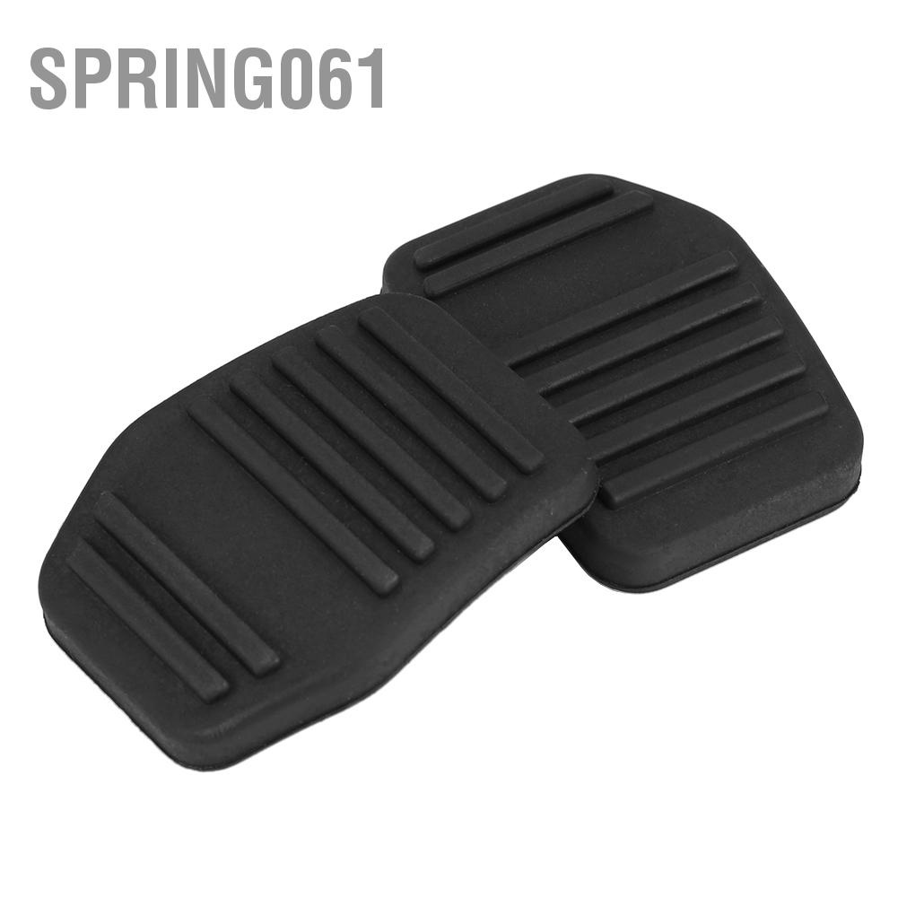 Spring061 A Pair of Clutch Pedal Pads Rubber Cover for Ford Transit MK6 MK7 2000‑2014