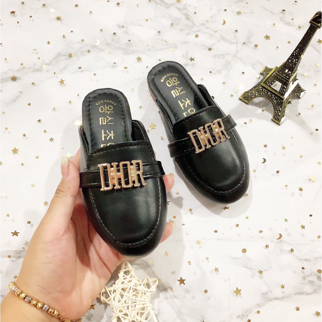 Sục Dior Cho Bé Trai,Bé Gái _ Dép Sục Da Mềm Đế Đẹp