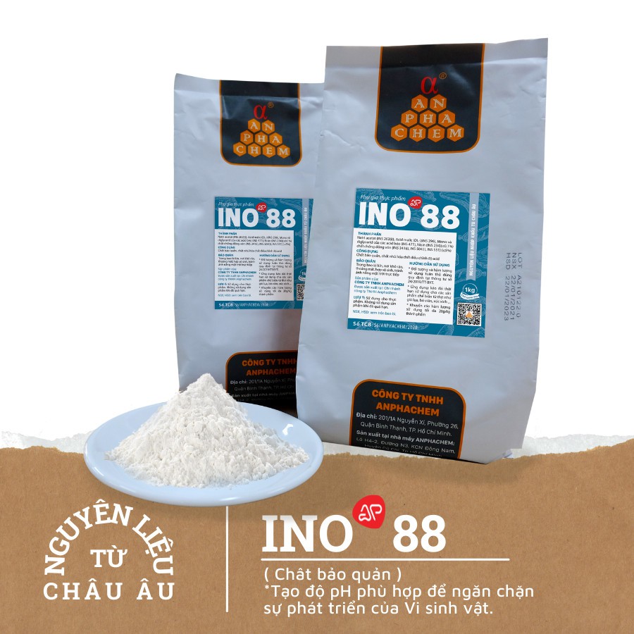 INO 88 AP - Chất bảo quản - nhũ hóa