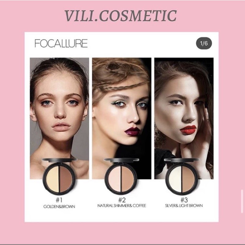 (Hàng Mới Về) Phấn Bắt Sáng Và Tạo Khối Focallure Cao Cấp | BigBuy360 - bigbuy360.vn