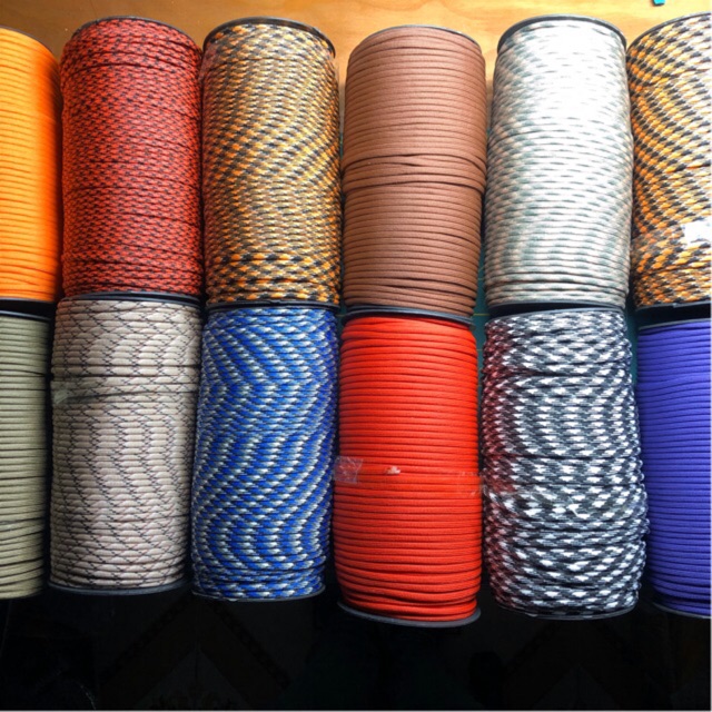 5m dây pacord tròn 4mm,7 lõi với 13 màu tuỳ chọn