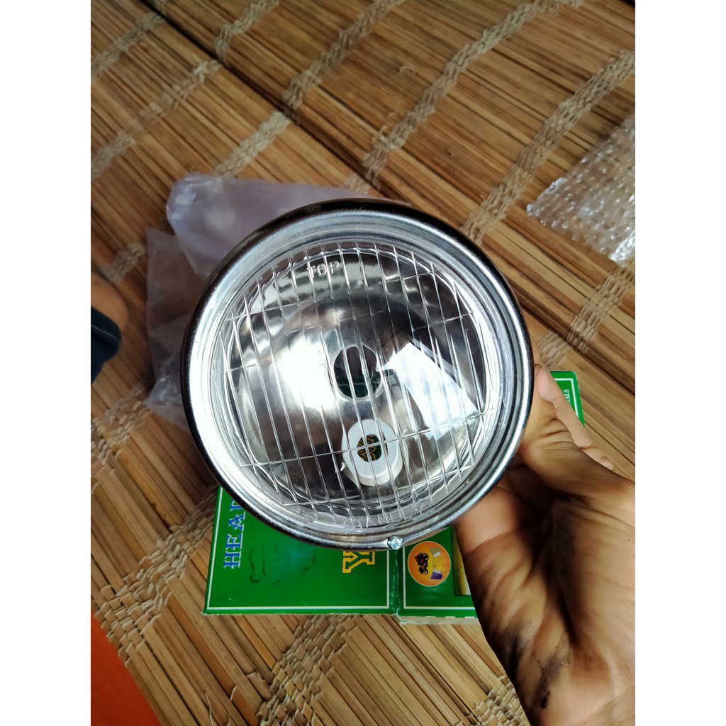 Pha đèn tròn xe Cub đời 78 79 80 81 chất lượng cao