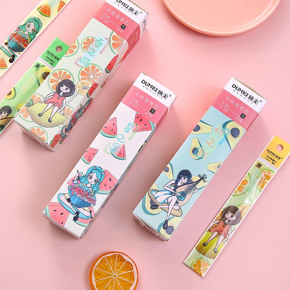 Set 20 Ruột Bút Bi Mực Đen / Đỏ / Xanh