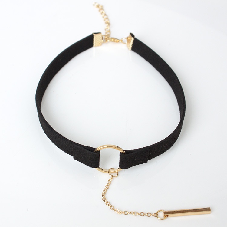 Vòng Cổ Dây Nhung Bản Rộng Phong Cách Hàn Quốc Cá Tính