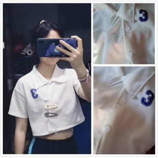 [Code CBS1403B 10% refund up to 30K single coin 200K] Short Sleeve Croptop Wide Design Concealer
